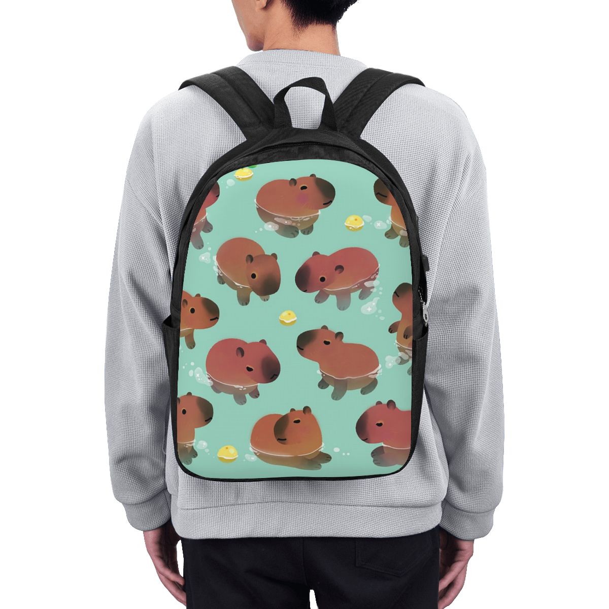 Capybara Animal Pattern Backpa - Laptop Bag recension och pris
