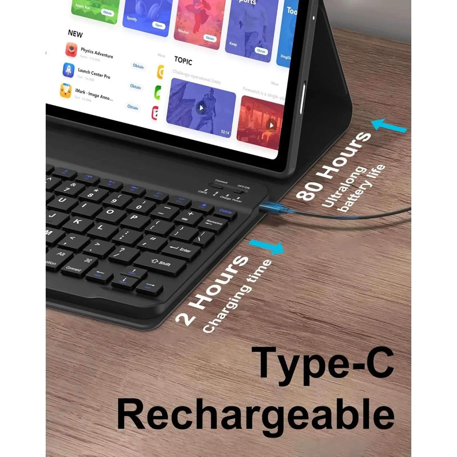 Keyboard Case for Honor Pad 10 - Keyboard Cover recension och pris