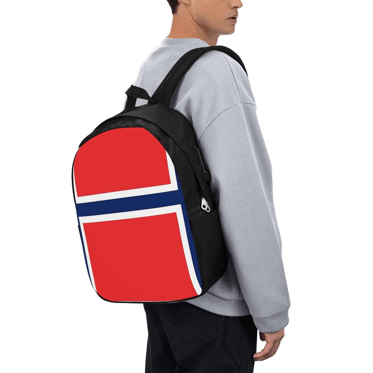 Norway Flag Backpack Travel No - Laptop Bag recension och pris