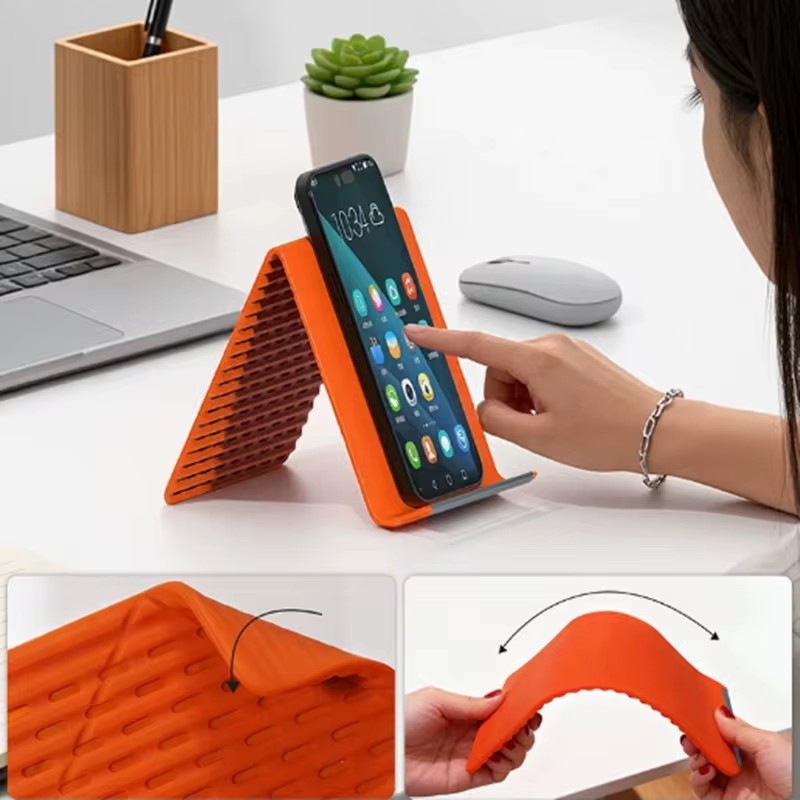 Flexible Foldable Silicone Pho - Laptop Stand recension och pris
