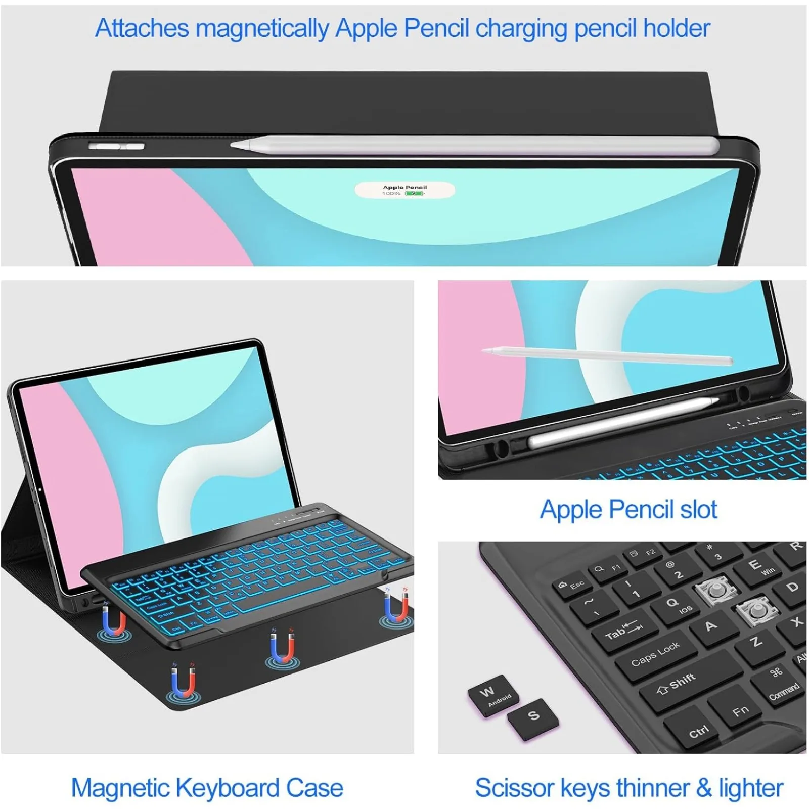 Keyboard Case & Mouse for iPad - Keyboard Cover recension och pris