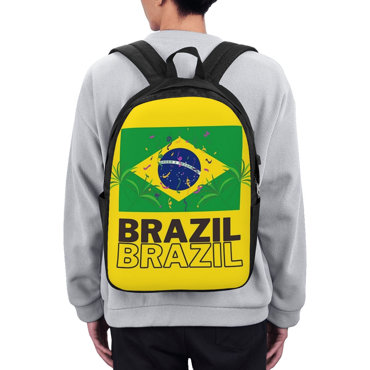 Brazil National Flag  Backpack - Laptop Bag recension och pris